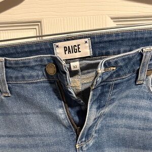 PAIGE Light Blue Denim Jeans